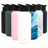 Drink More Water Daily Hours Marked 50 Strong BPA Free Reusable Water Bottle with Time Marker Tracker Helps You Drink Water All Day -Made in USA Motivational Fitness Bottles